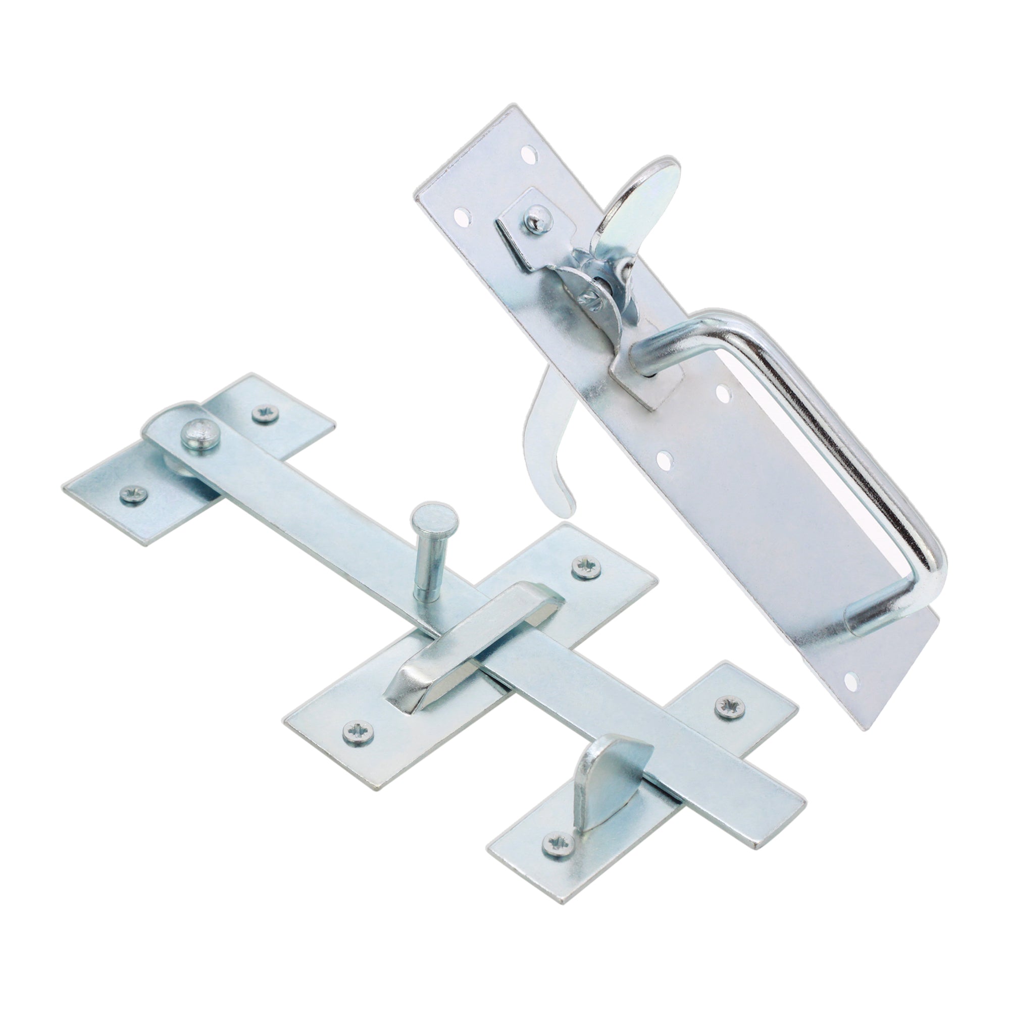 Iron Suffolk Latch Zinc