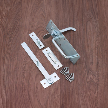 Iron Suffolk Latch Zinc