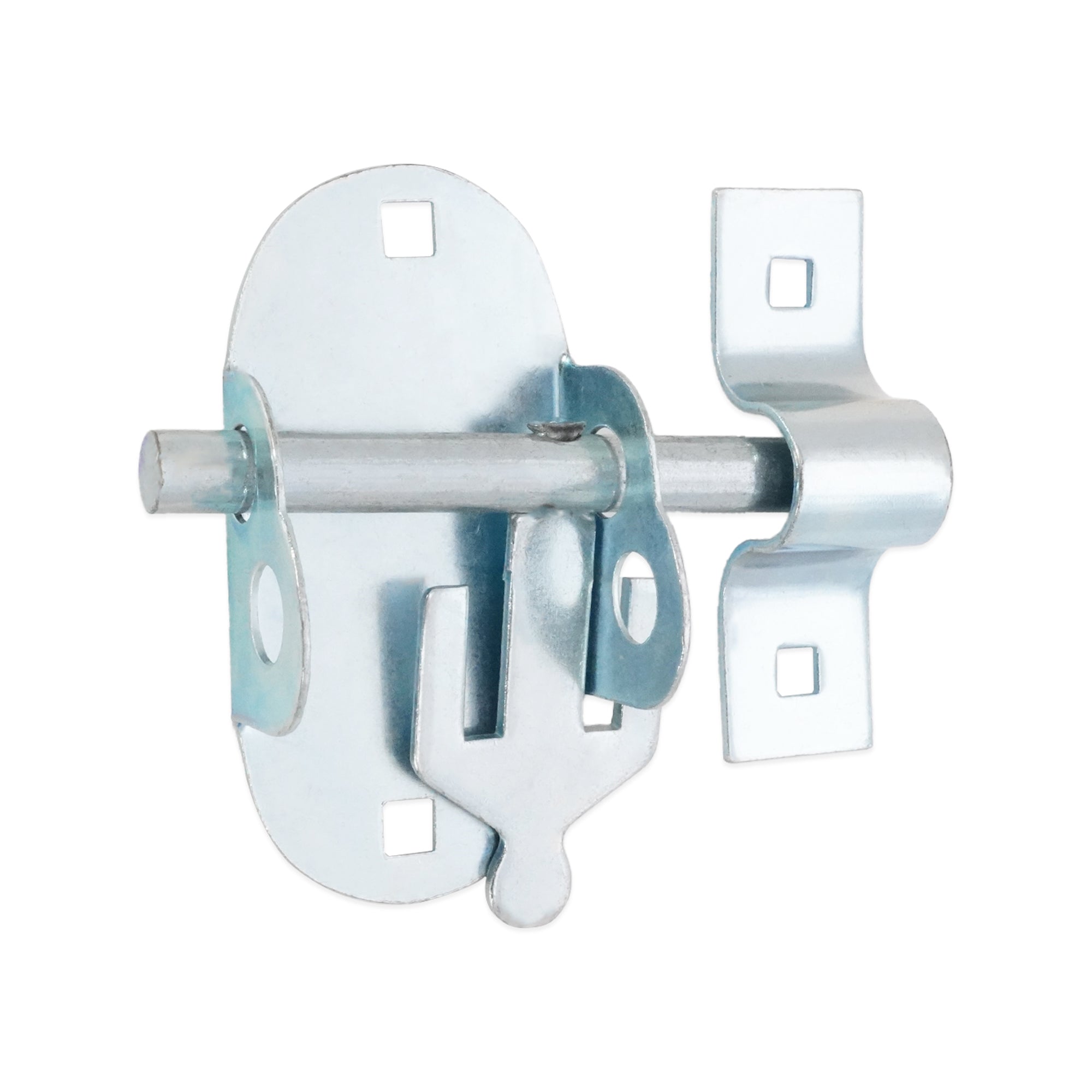 Iron Oval Pad Bolt Zinc