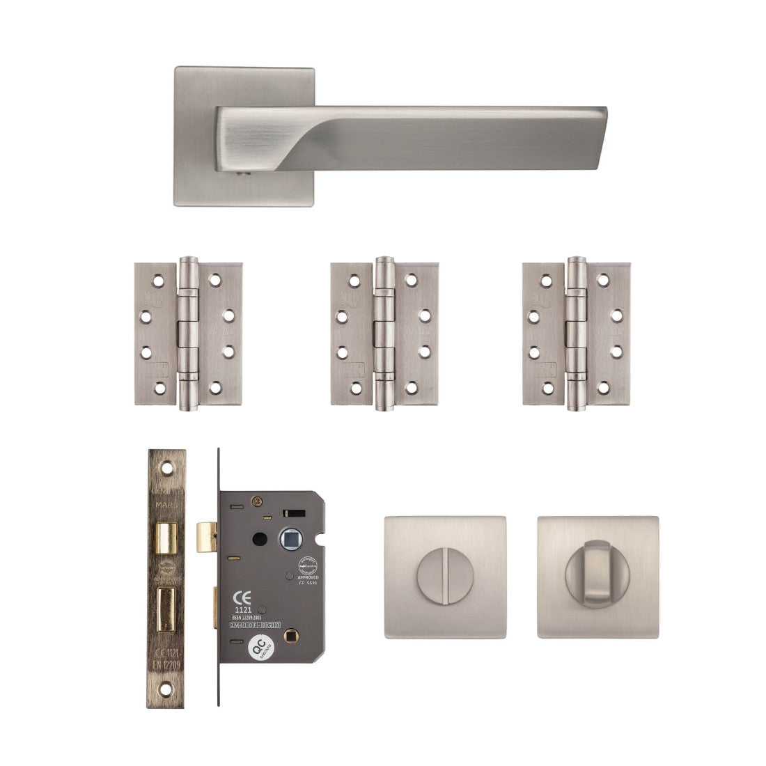 Athens Bathroom Kit Satin Nickel