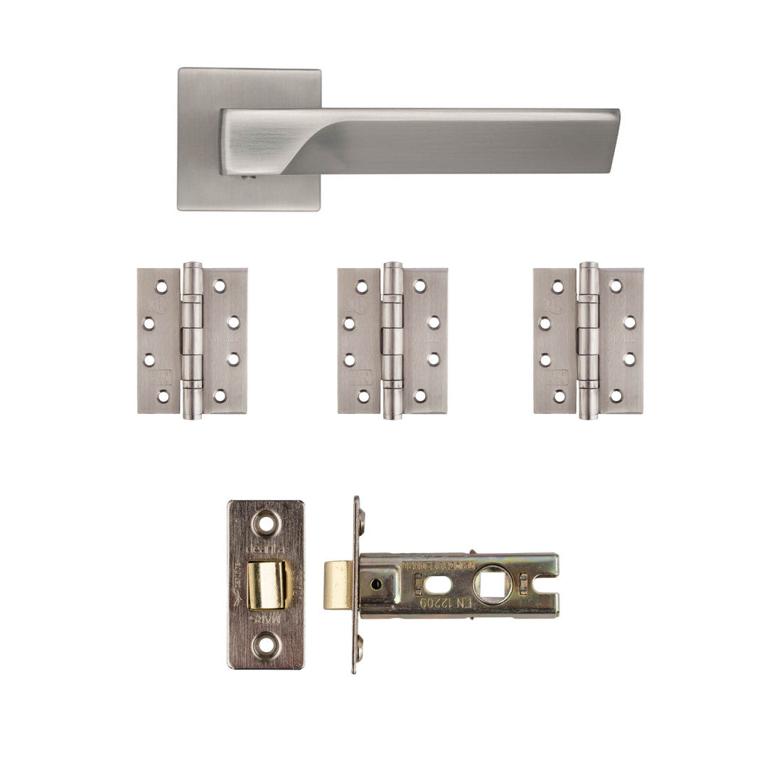Athens Latch Kit Satin Nickel