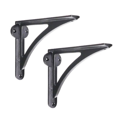 Victorian Ironbridge Shelf Bracket Black (Sold in Pairs)