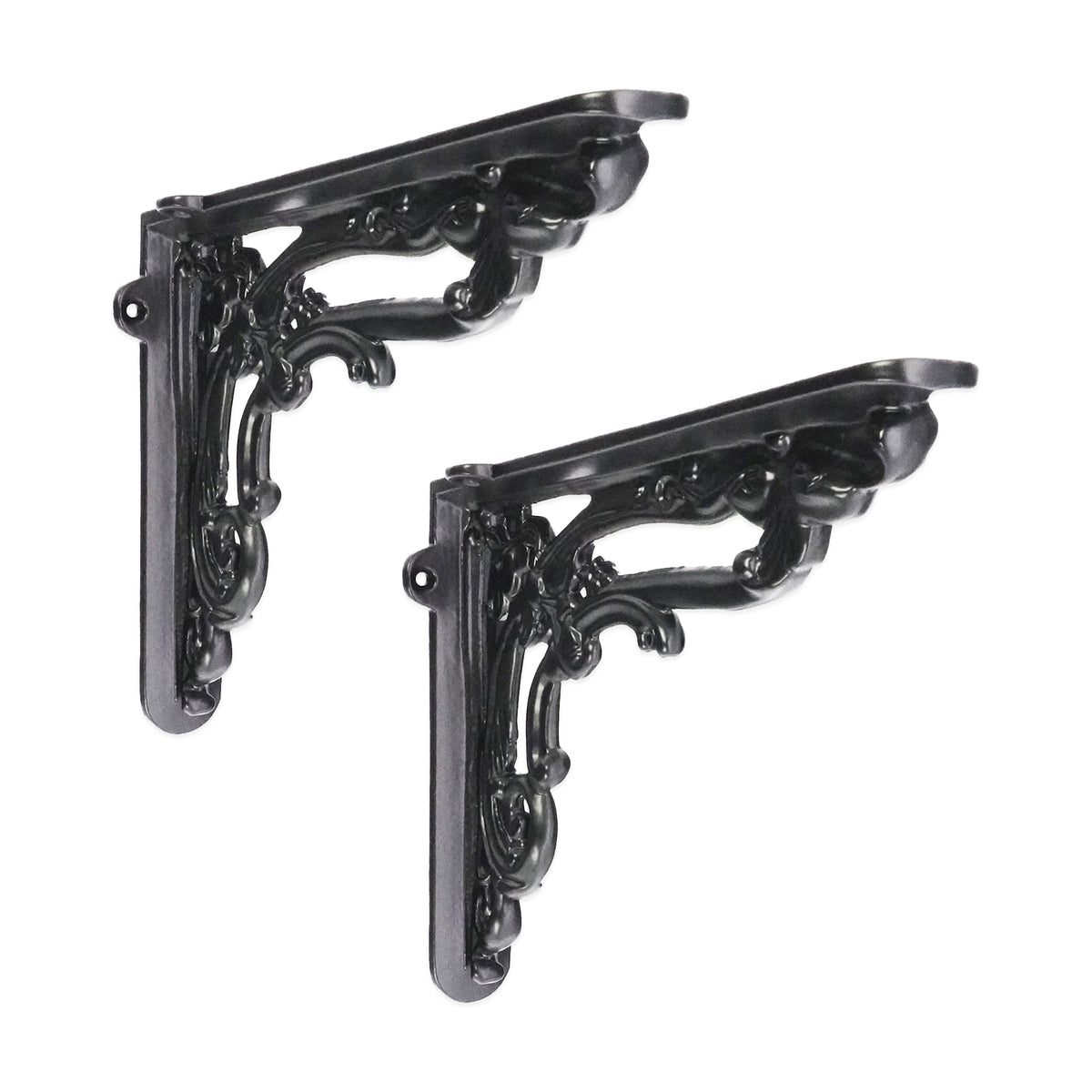 Apple Shelf Bracket Black (Sold in Pairs)