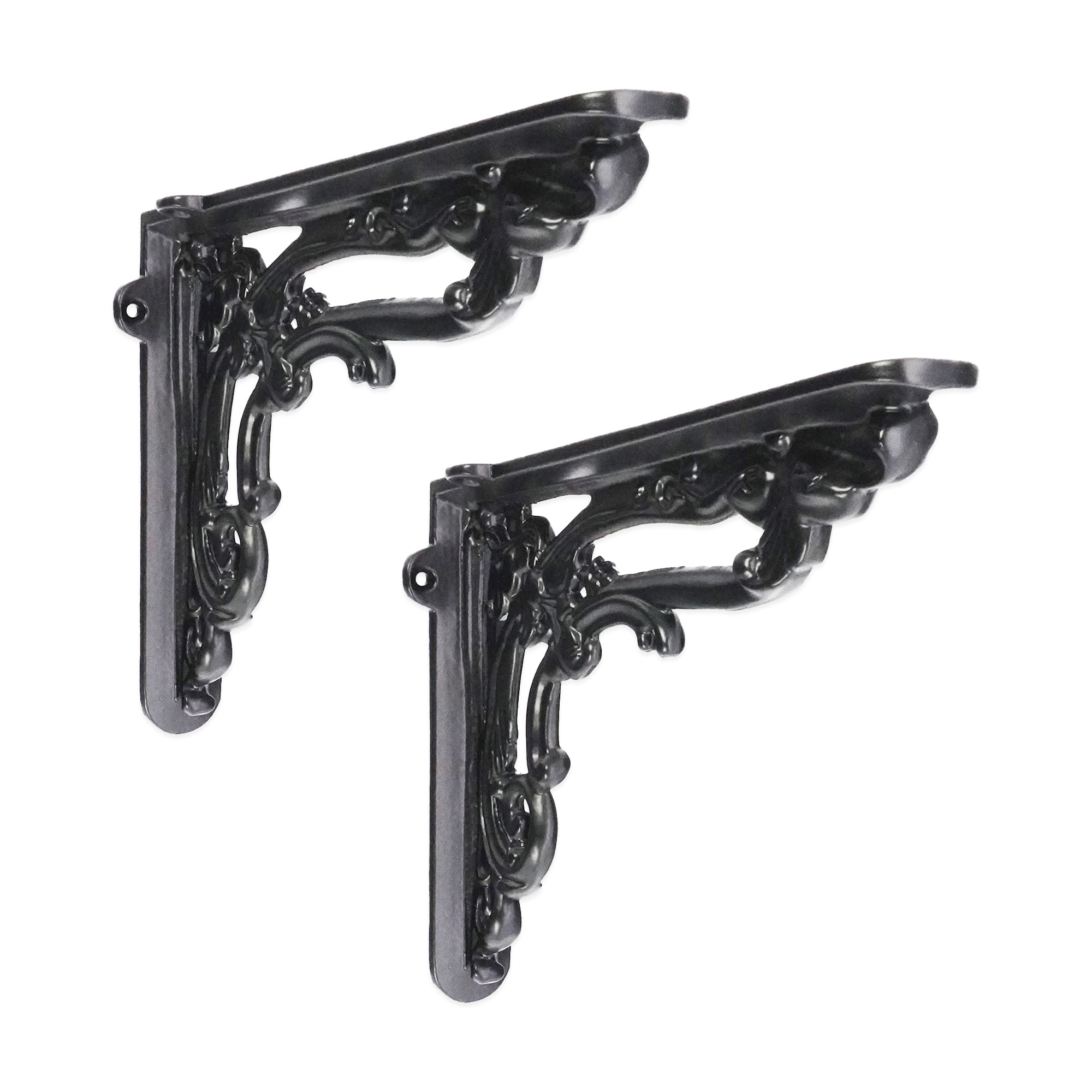 Apple Shelf Bracket Black (Sold in Pairs)