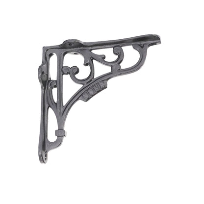GNER Shelf Bracket Black 125x125mm (Sold in Pairs)