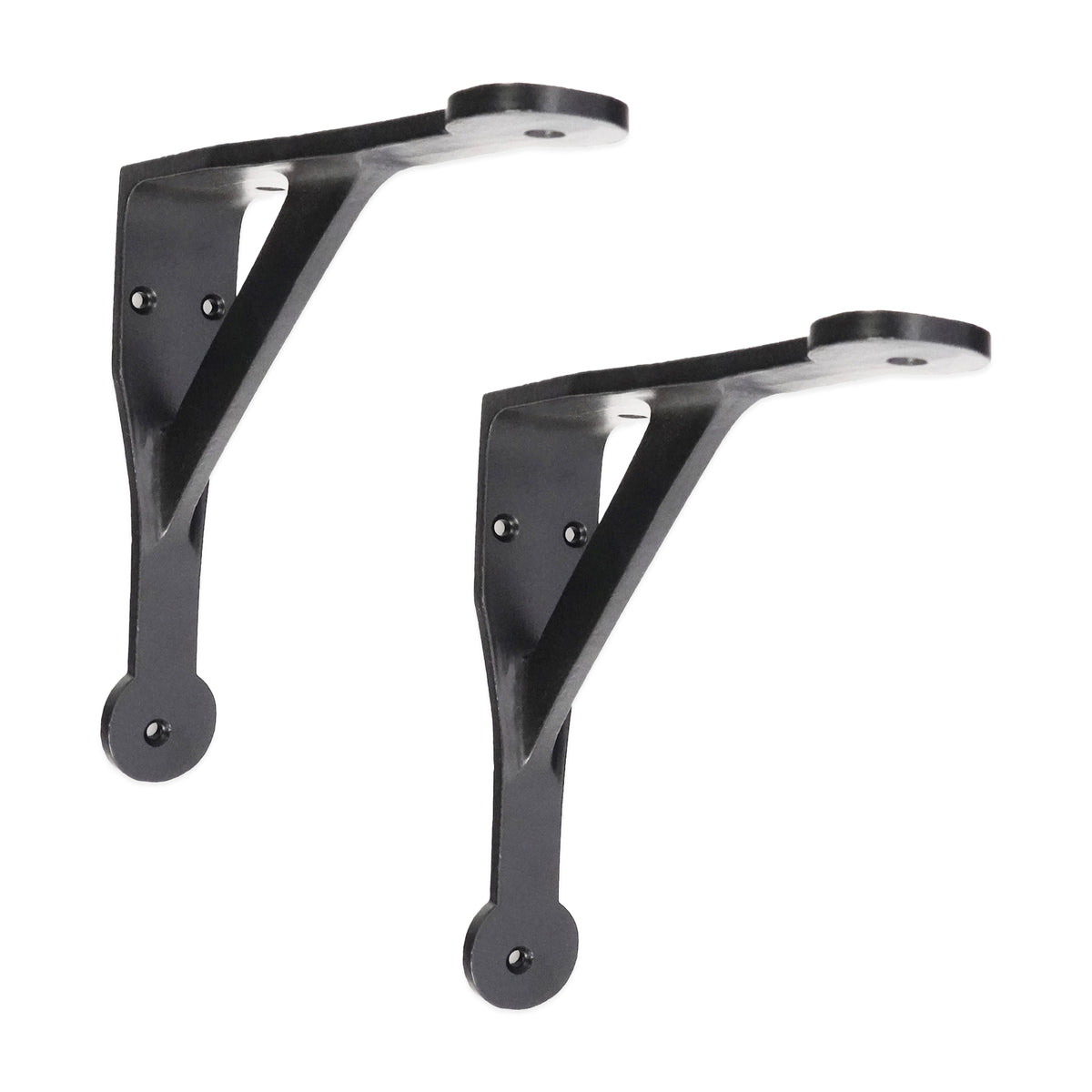 Penny Gallow Shelf Bracket Black (Sold in Pairs)