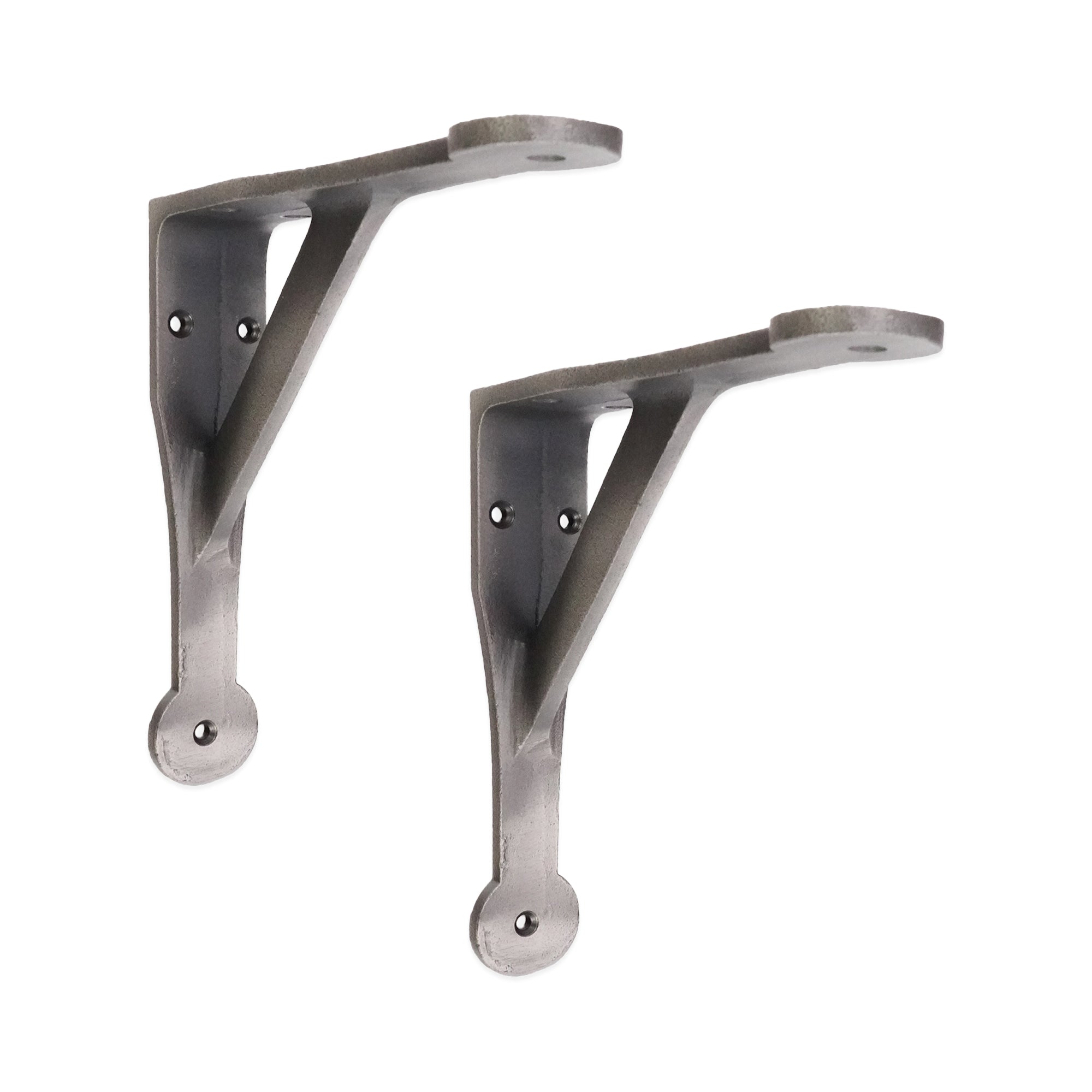 Penny Gallow Shelf Bracket Pewter (Sold in Pairs)
