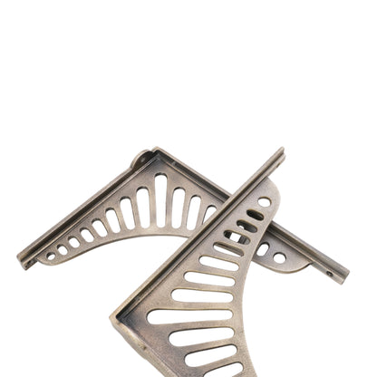 Sunrise Shelf Bracket Matt Antique (Sold in Pairs)