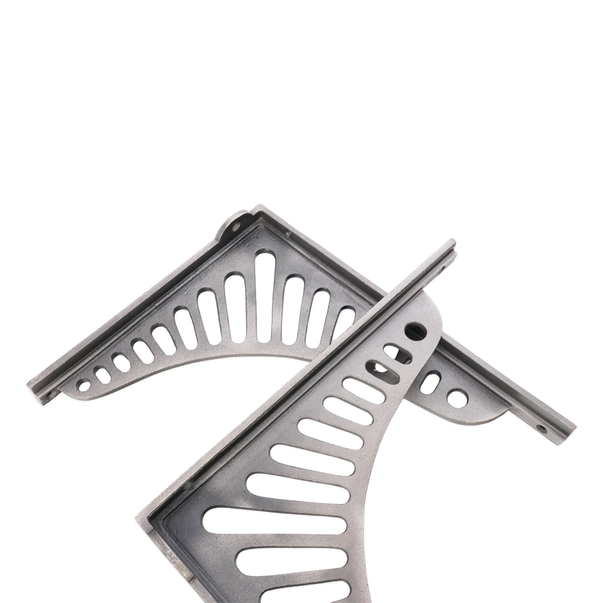 Sunrise Shelf Bracket Pewter (Sold in Pairs)