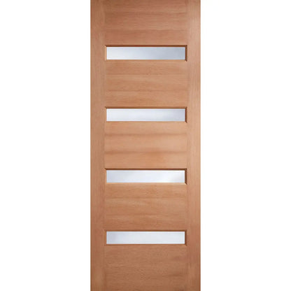 Balham Frosted Double Glazed Hardwood M&T