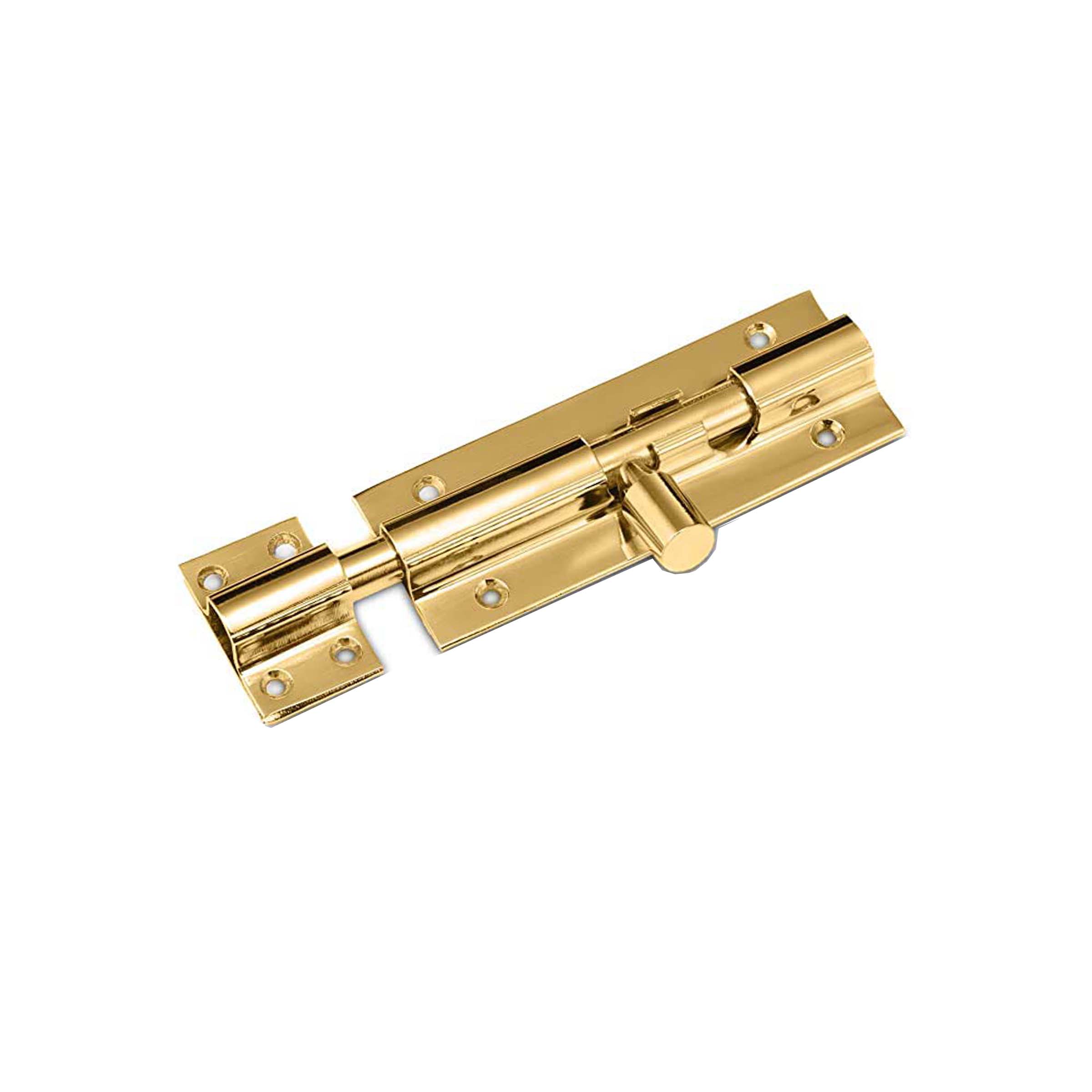 Brass Barrel Bolt 38mm Polished Brass
