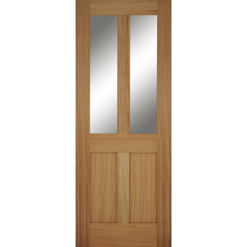 Bristol 2 Panel 2 Light Glazed Internal Door