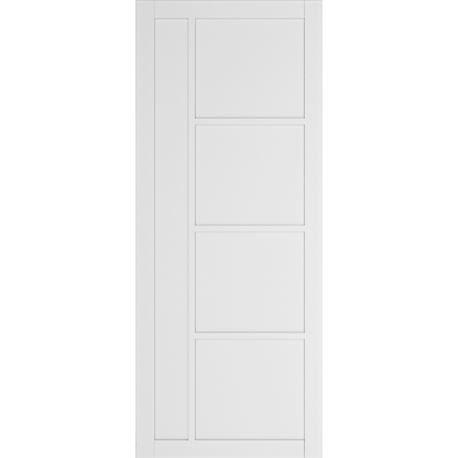 Brixton White Primed Urban Door