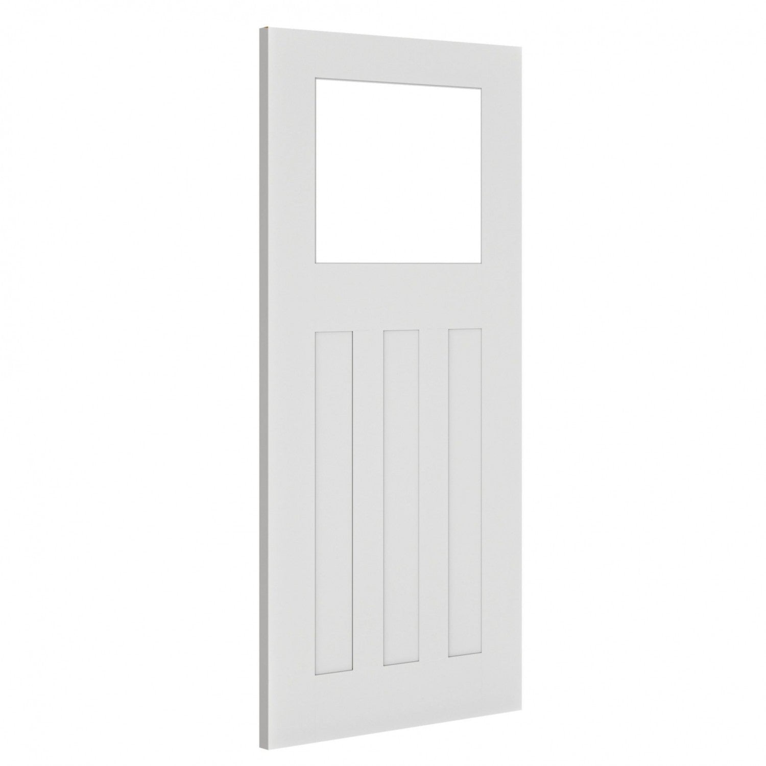 Cambridge White Primed Glazed Internal Door