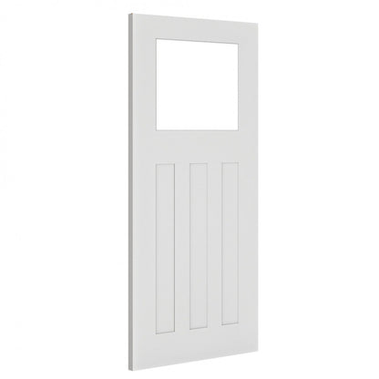 Cambridge White Primed Glazed Internal Door
