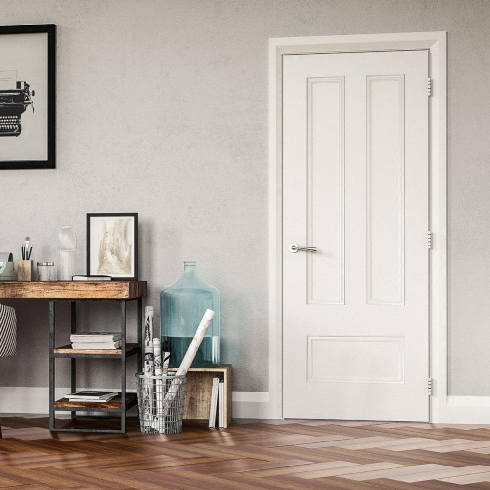 Canterbury White Primed Internal Deanta Door life