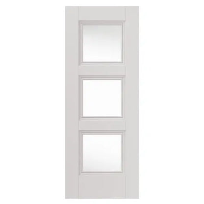 Catton Glazed Internal white primed door