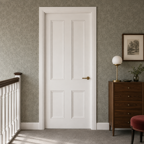 Toulouse White prefinished Laminate solid Internal door PM Mendes