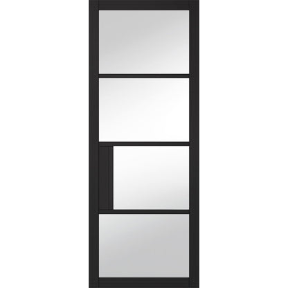 Chelsea 4L Clear Pre-finished Black
