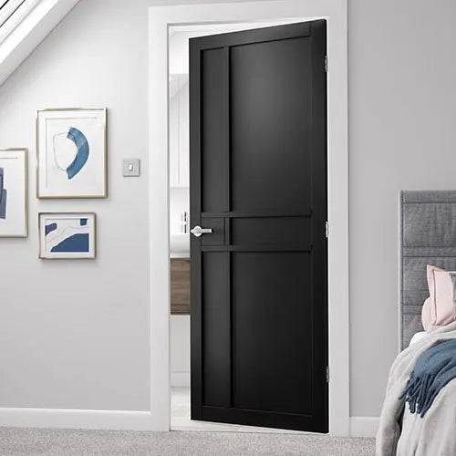 City Black Door