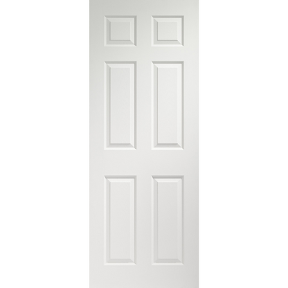 Colonist  6 Panel Internal Door Pre-Finished White Primed 