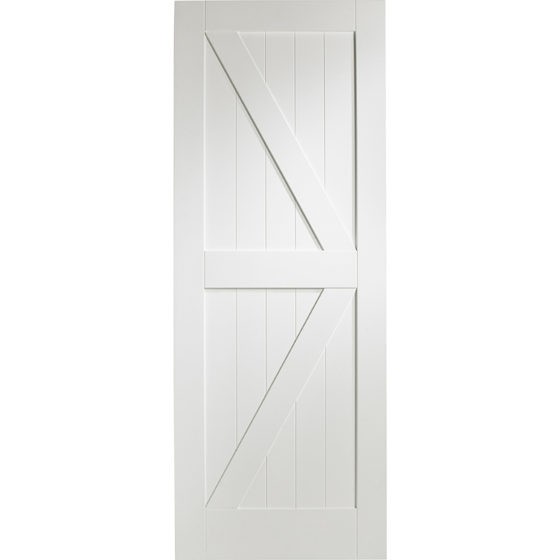 Cottage Internal White Primed Door