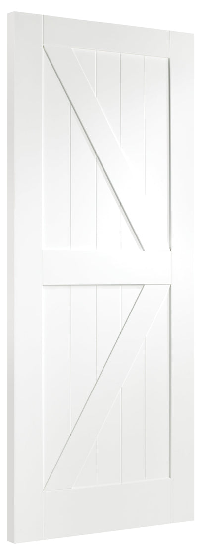 Cottage Internal White Primed Door