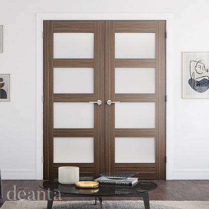 Coventry Prefinished Walnut Obscure Glaze FSC Internal Door