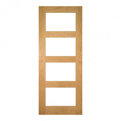 Coventry Clear Glazed Prefinished Interior Oak