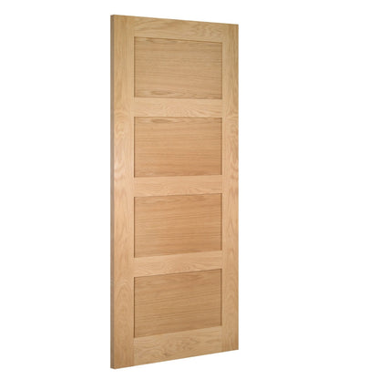 Coventry Unfinished Interior Oak Door Deanta