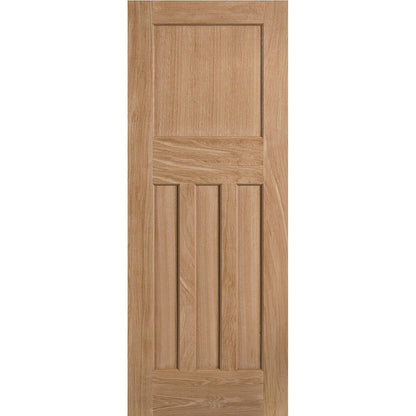 DX 30s Unfinished Oak Fire Door