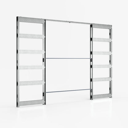 Double Pocket Door Kit 125mm