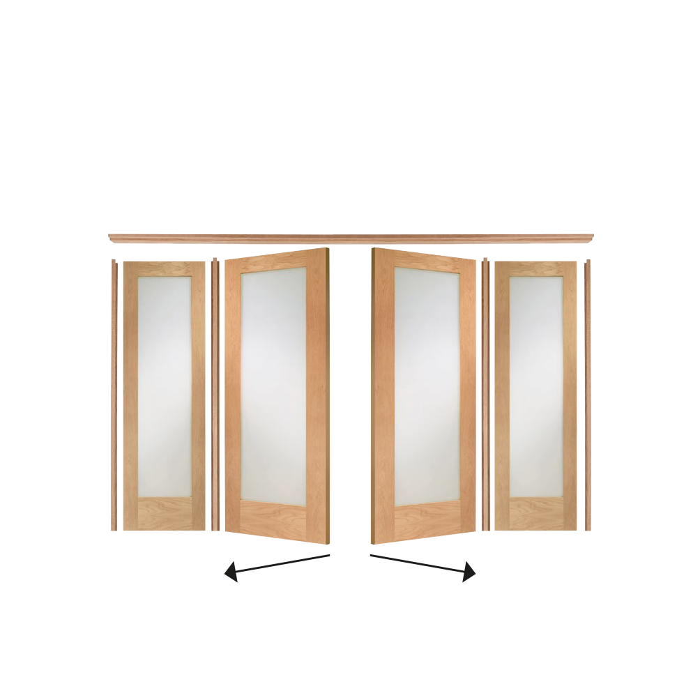 Easi-Frame Oak Internal Door System