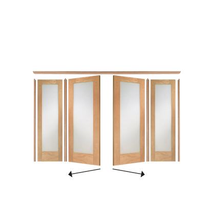 Easi-Frame Oak Internal Door System