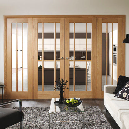 Easi-Frame Oak Internal Door System