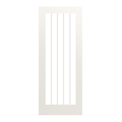 Ely White Primed Glazed 1 Lite Full Internal Door
