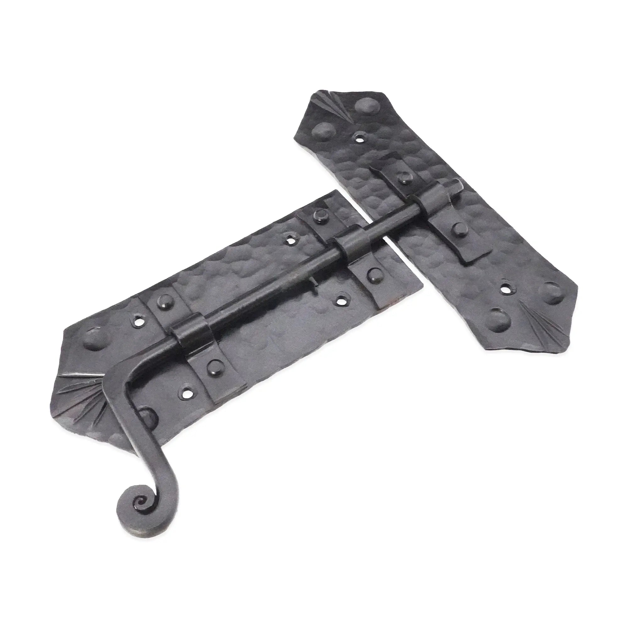 Victorian Cabinet Lock Matt Black Spira