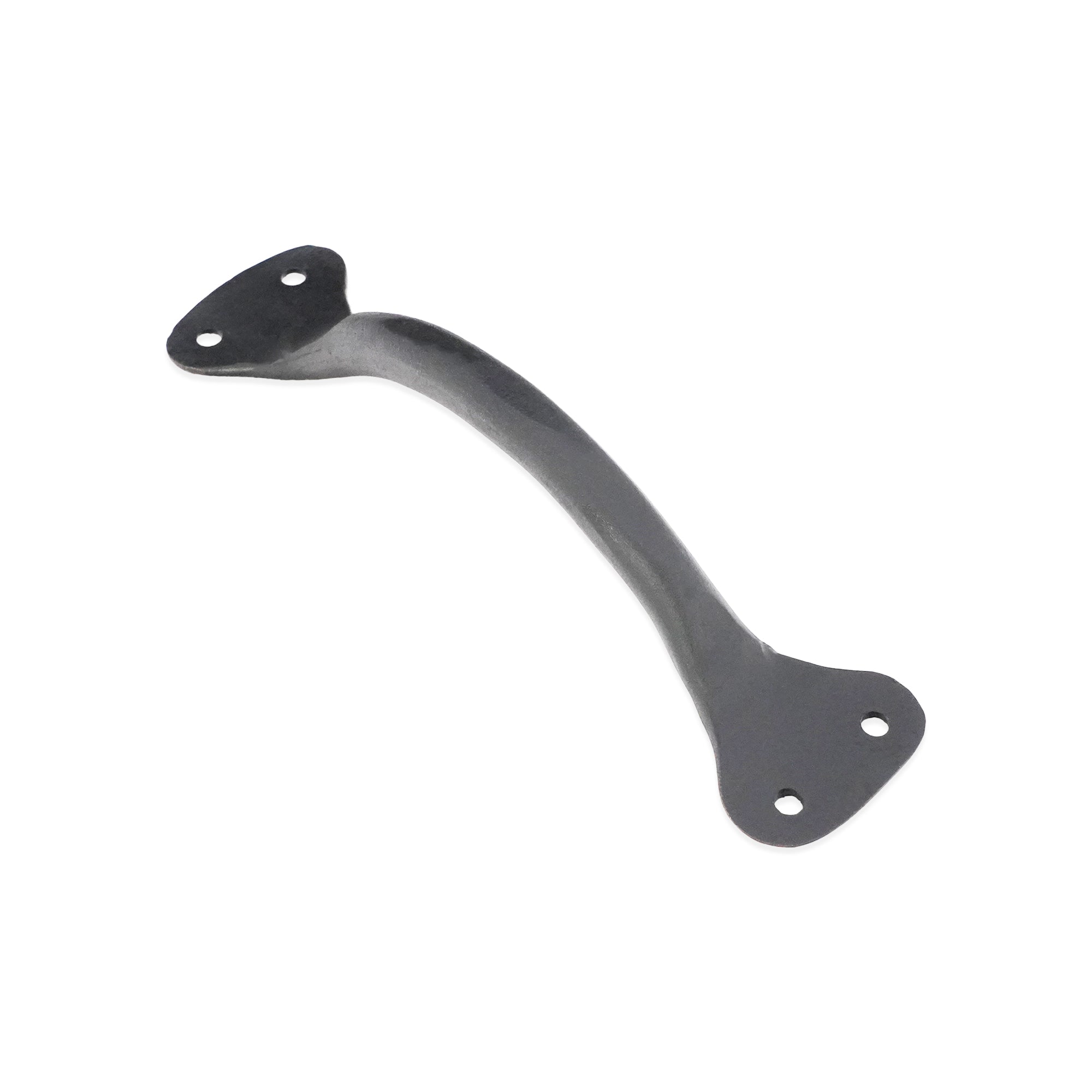 Hammered Pull Handle Medium Matt Black