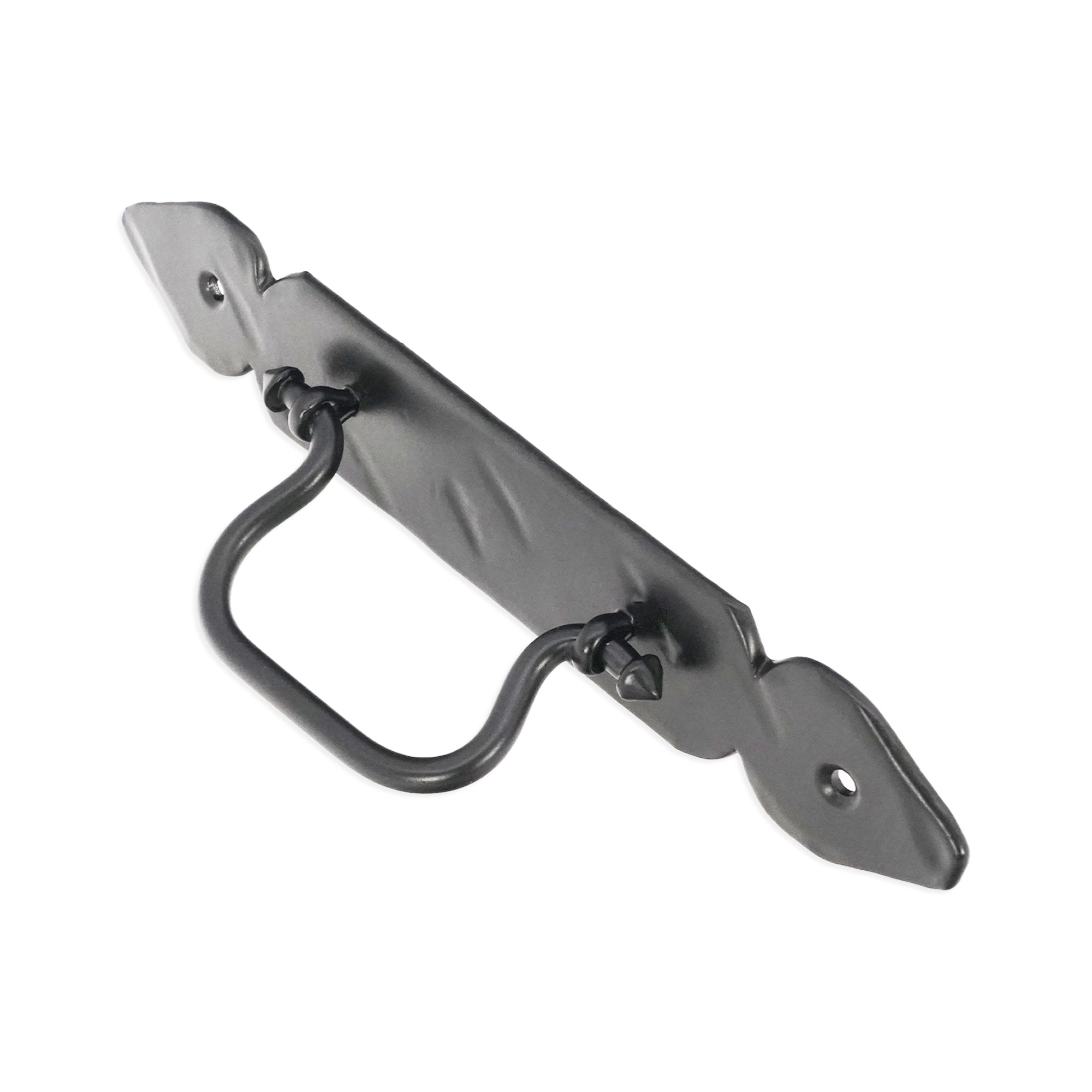 Petal Ring Drop Pull Matt Black