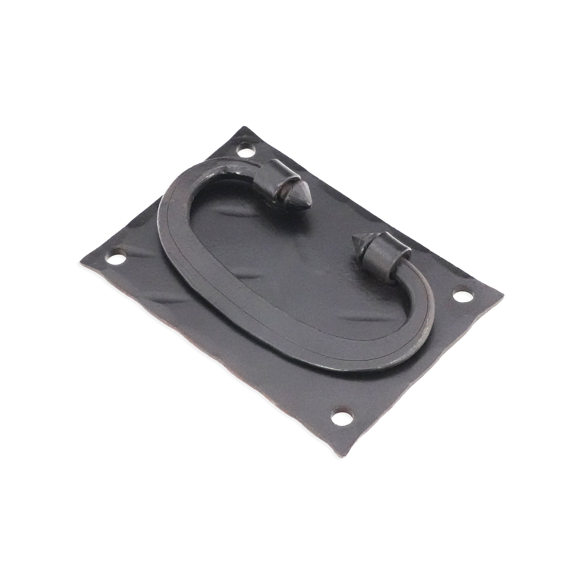 Spike Ring Drop Pull Matt Black