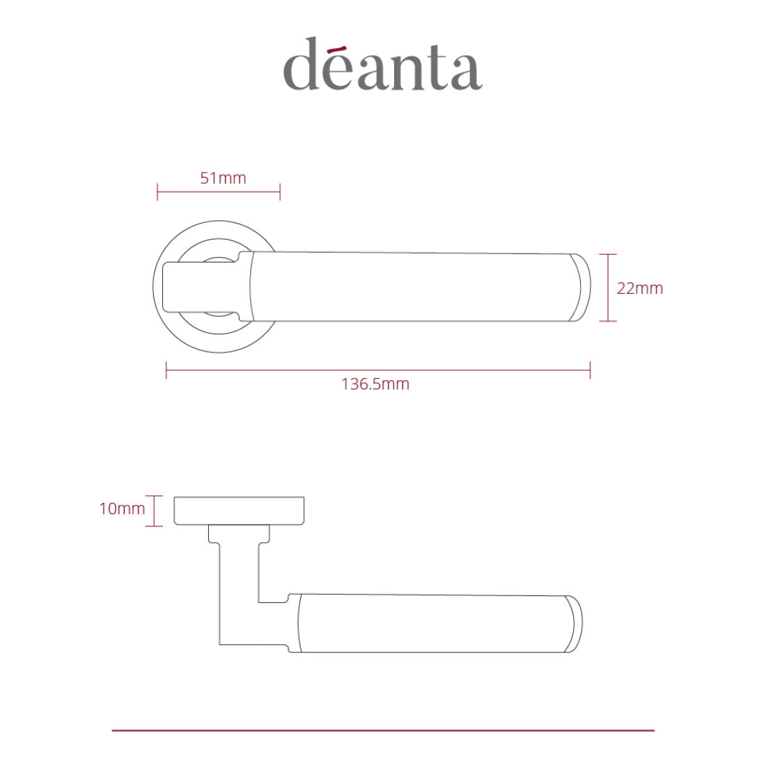 Delphi Matt Satin Black Nickel Handle