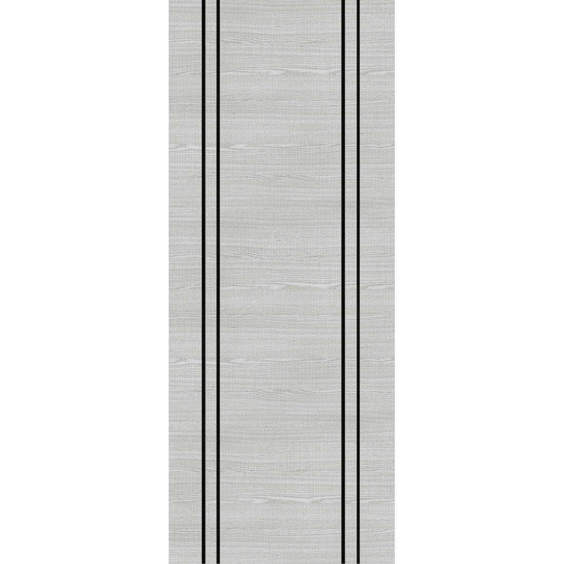 Flush Light Grey Ash Vertical Inlay 