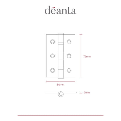 Steel BSEN 1935 Rated Hinges Deanta
