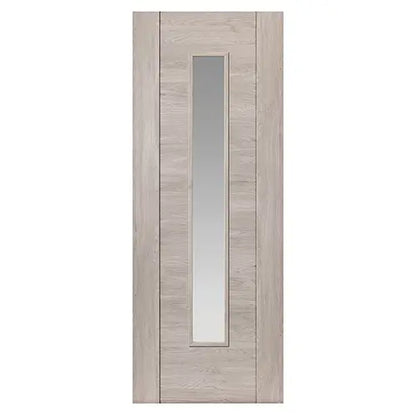 Alabama Light Grey Glazed Internal Door
