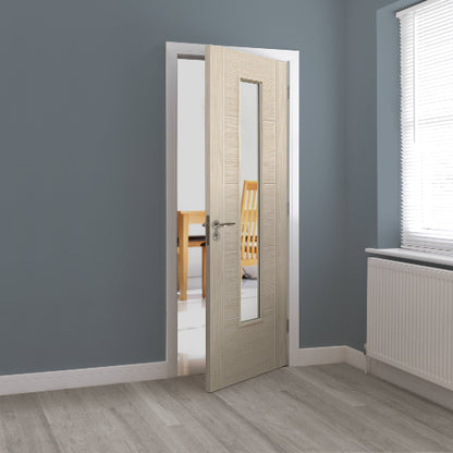 Tigris Ivory Glazed Internal Door