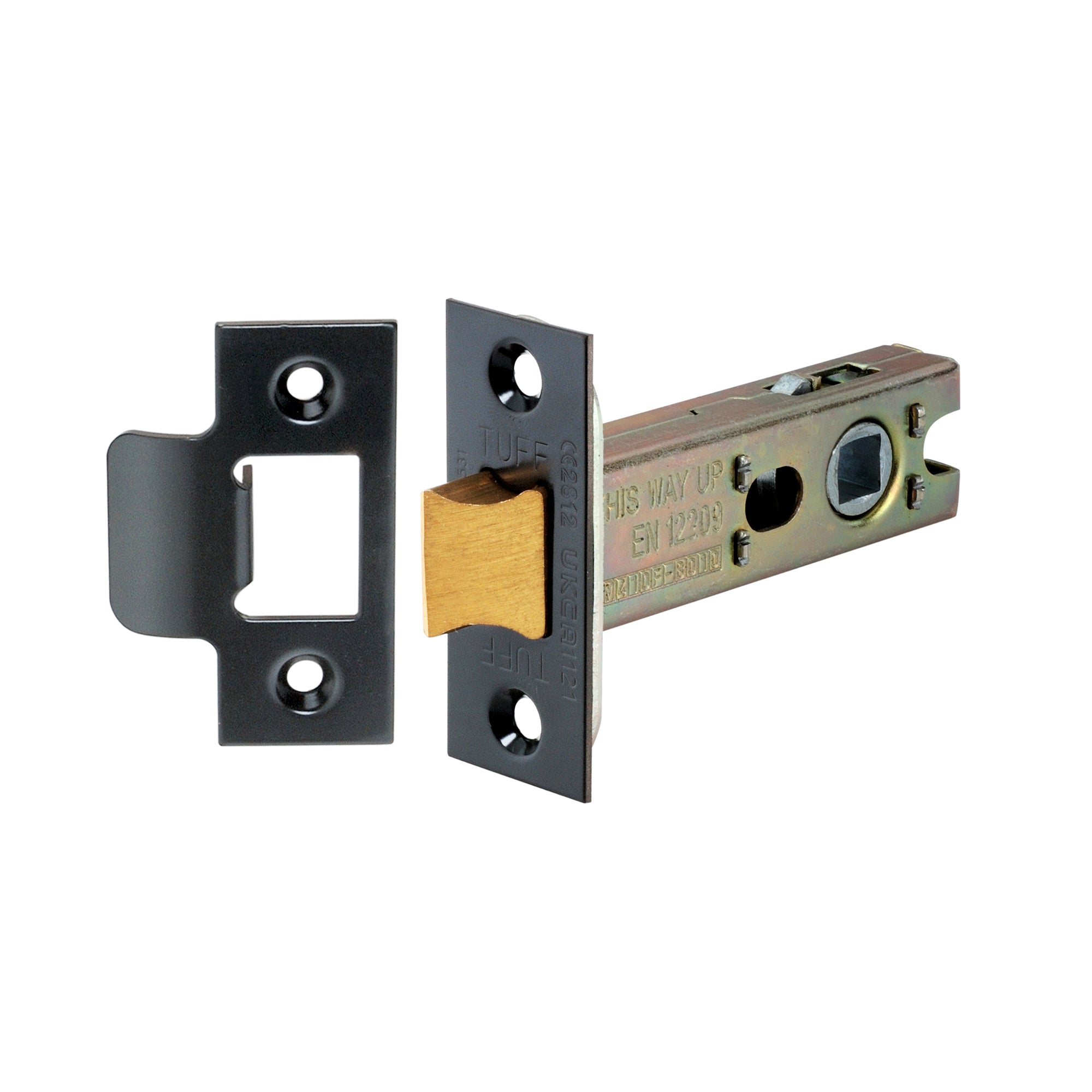 3" H/D Tubular Latch CE - Gunmetal Grey