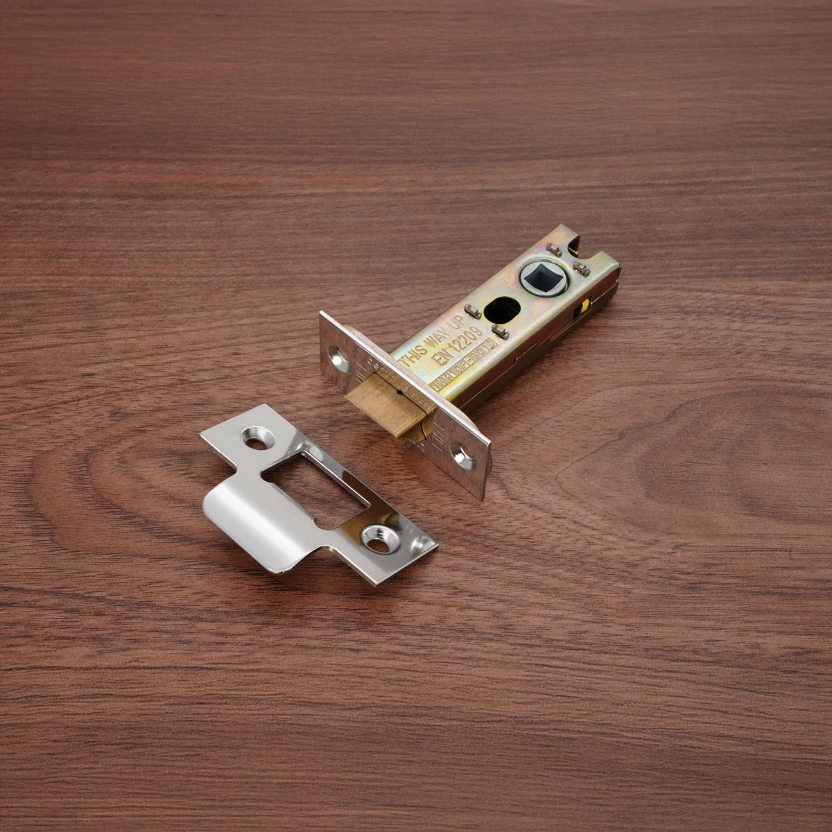 3" H/D Tubular Latch CE - Nickel Plated
