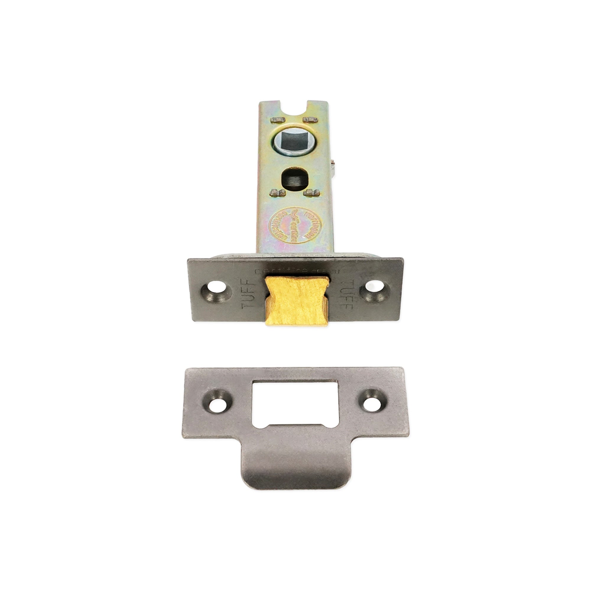 3" H/D Tubular Latch CE - Pewter