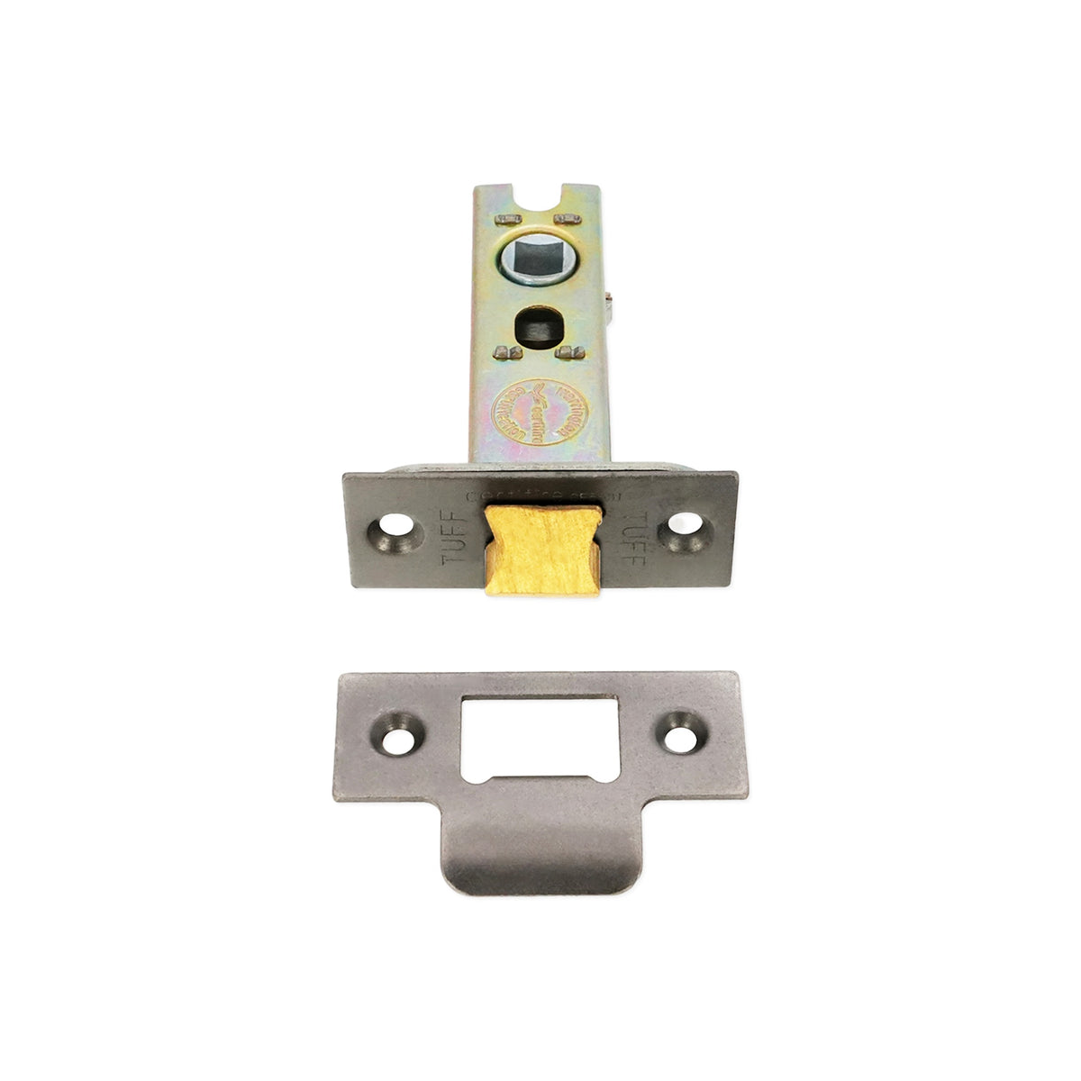3" H/D Tubular Latch CE - Pewter