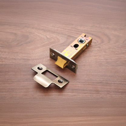 4" H/D Tubular Latch CE - Antique Brass